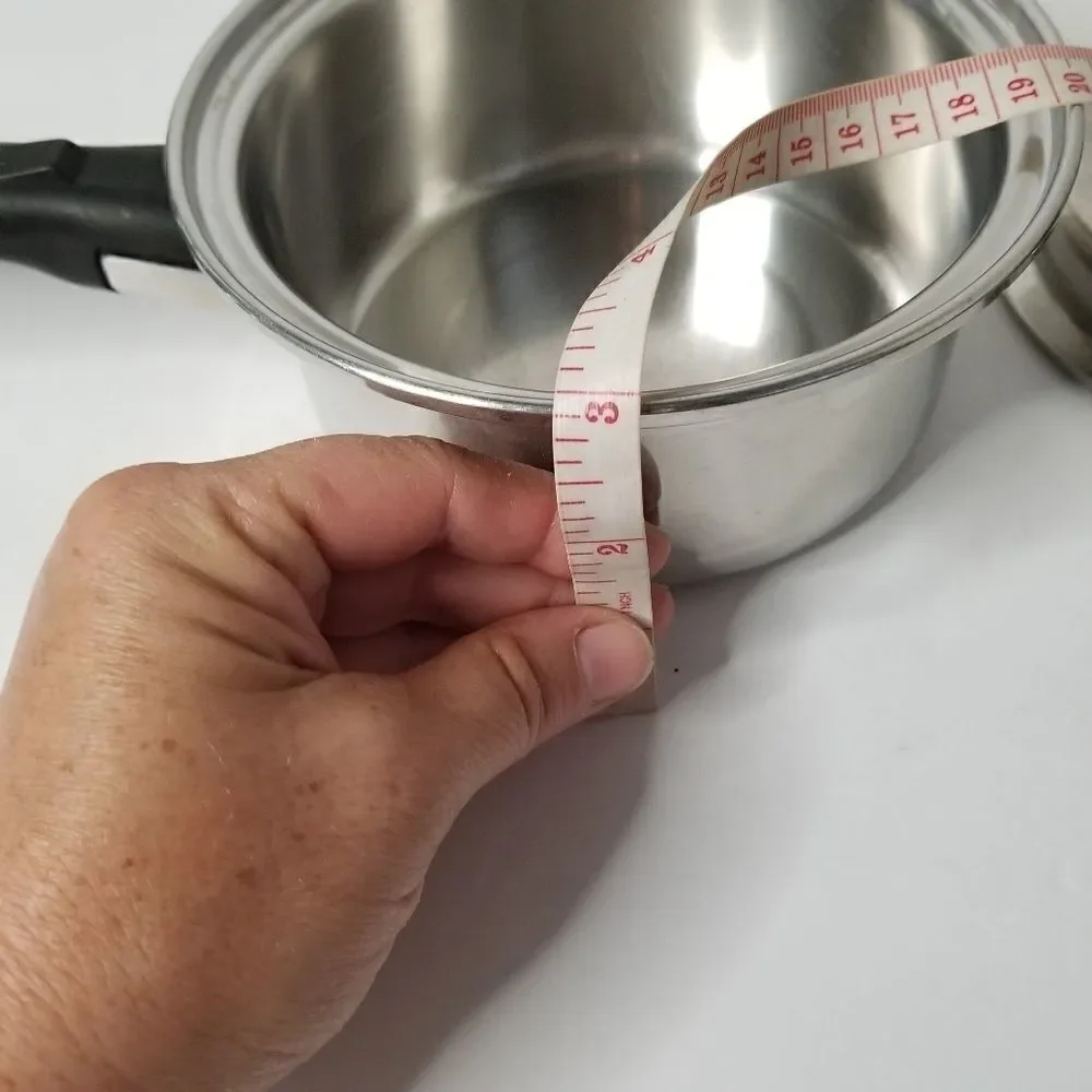 Vintage stainless steel sauce pan